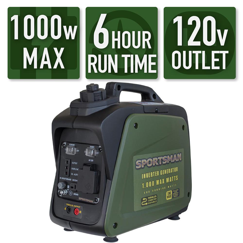 Sportsman 1000 Surge Watts Gasoline Portable Inverter Generator