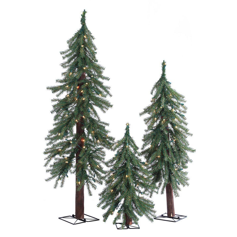 3 4 foot artificial christmas trees