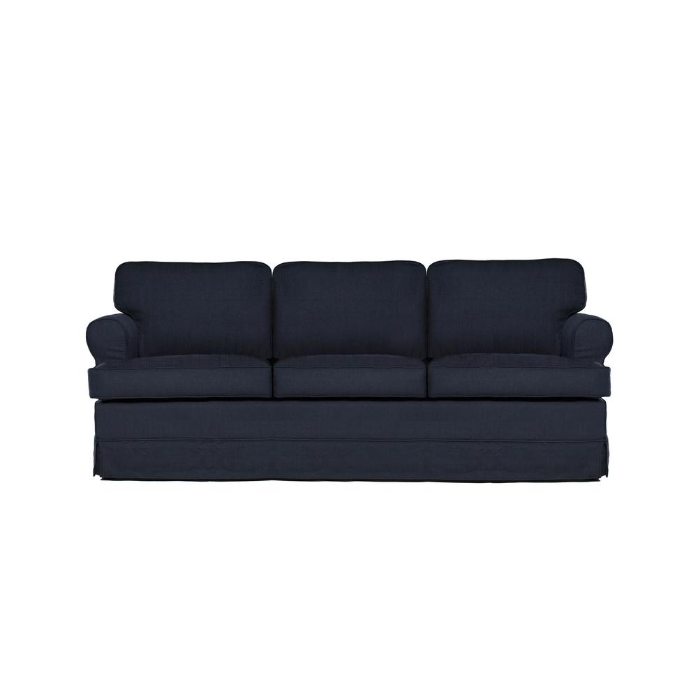 Sofas 2 Go Everett Midnight Sofa S2g M12 S Klnmd The Home Depot Sofas 2 Go Everett Midnight Sofa