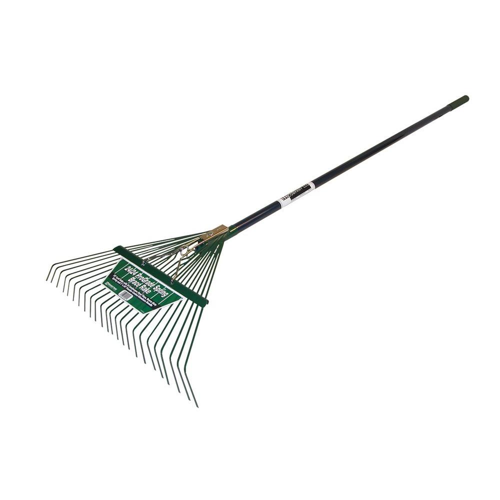 Tru Tough Thatching Rake w// Strong Sharp Teeth /& Durable Wood Handle 54/"