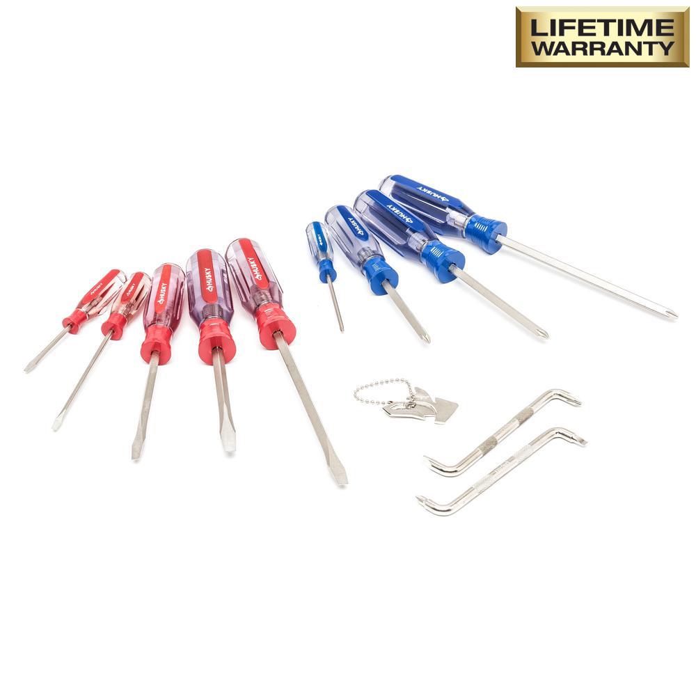 Husky Variety Screwdriver Set (12-Piece)
