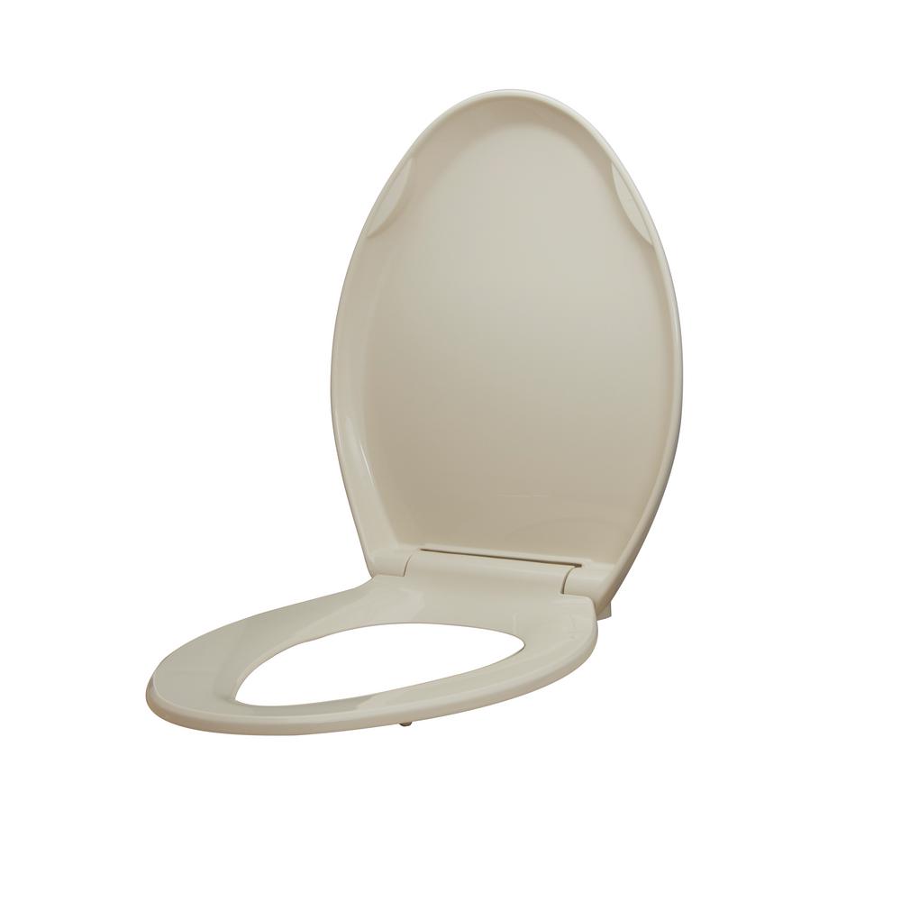 Glacier Bay Elongated Slow Closed Front Toilet Seat with Quick Release