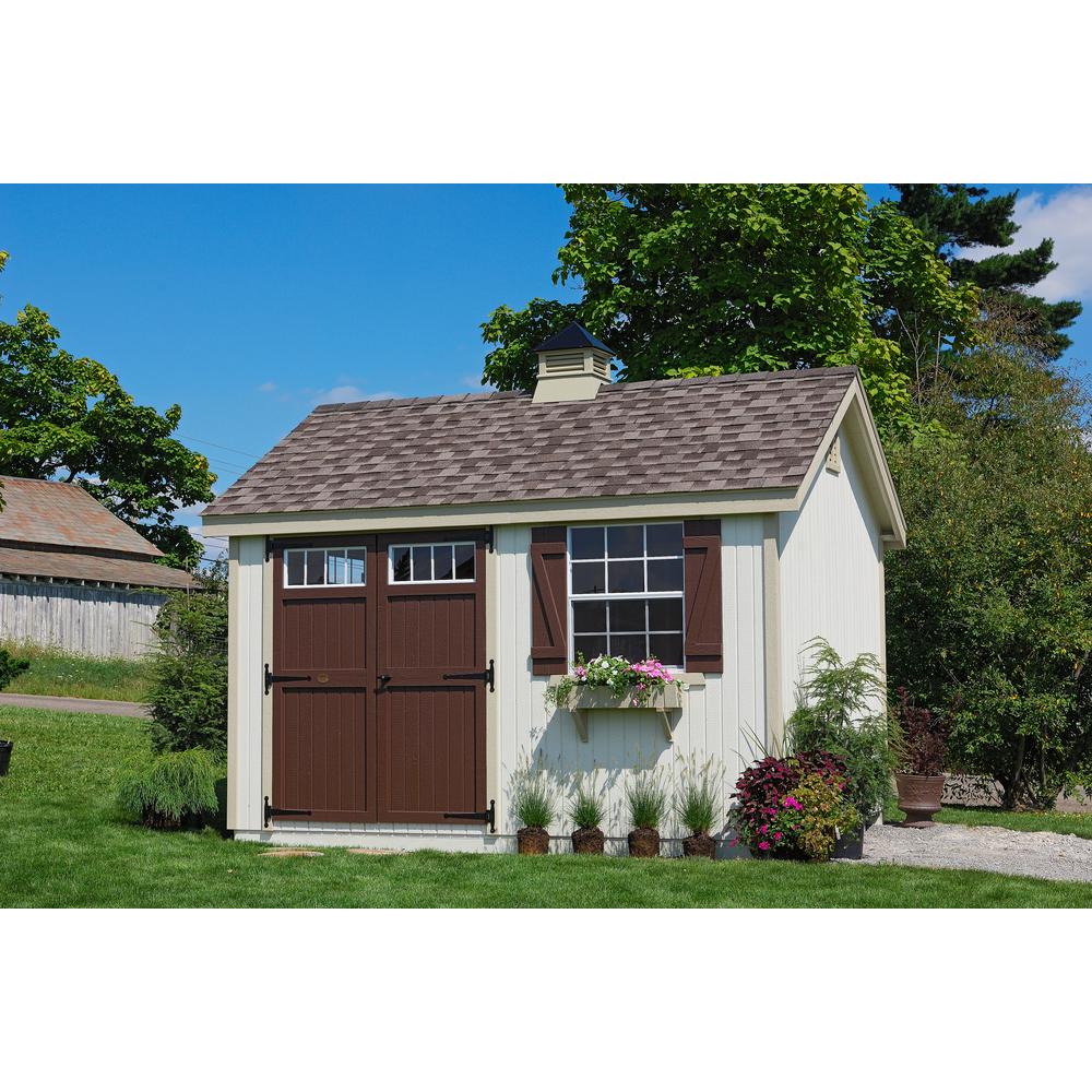 Little Cottage Co Colonial Pinehurst 8 Ft X 14 Ft Wood Storage