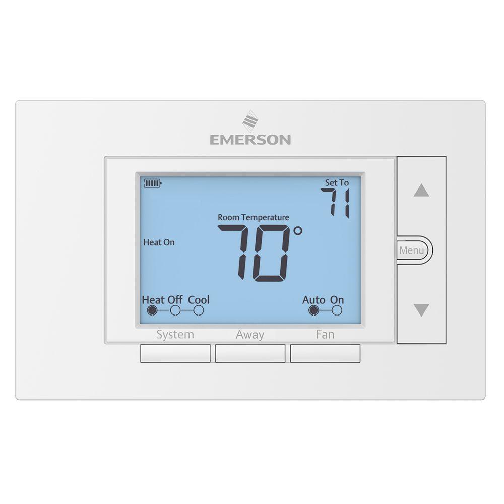 Honeywell Backlit Display NonProgrammable ThermostatRTH5160 The