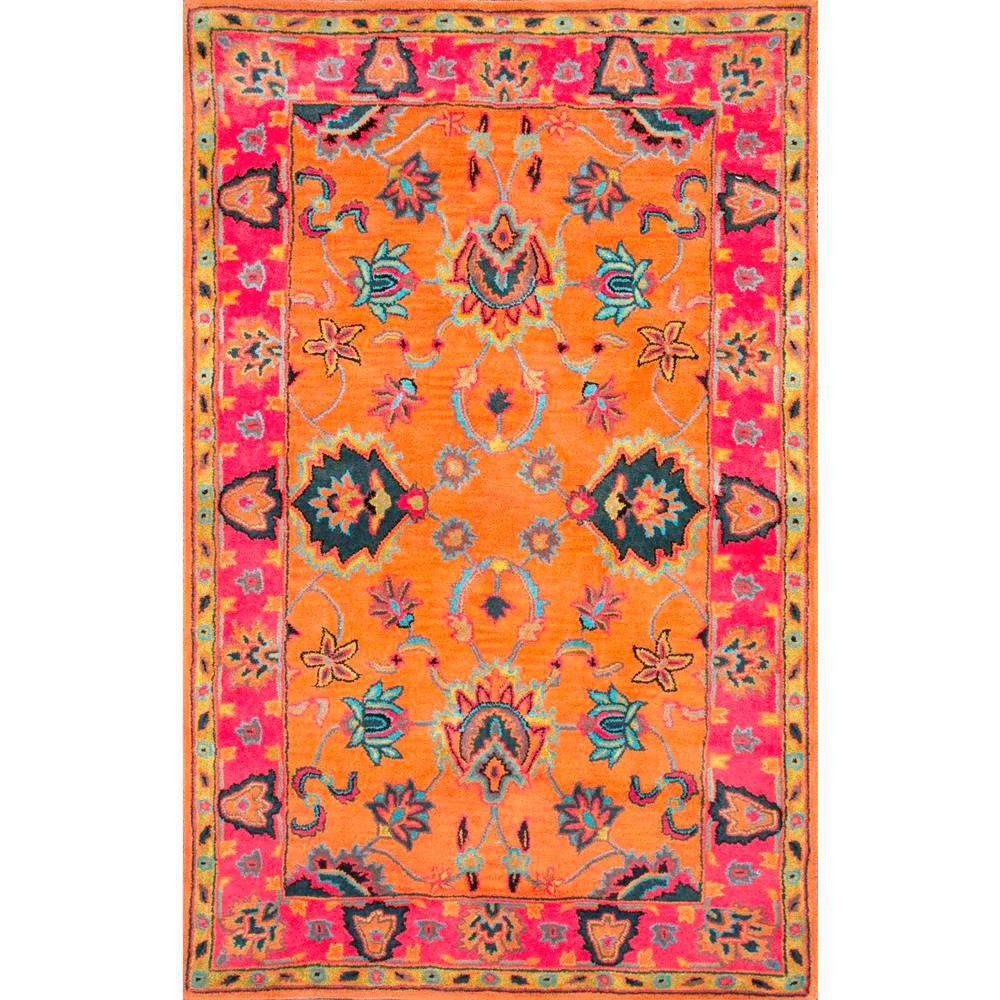 Nuloom Montesque Orange 12 Ft X 15 Area Rug