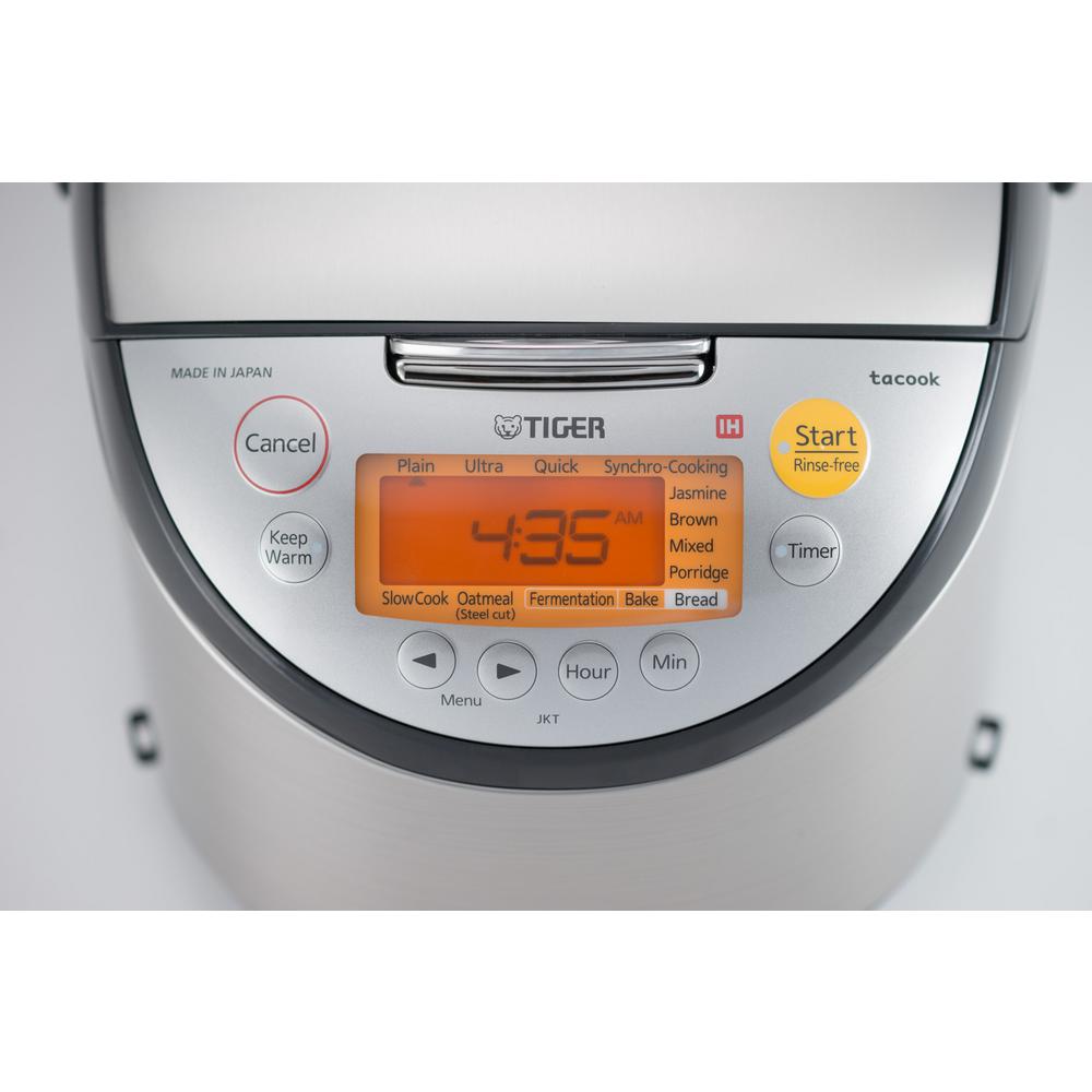 Tiger 10 Cup Induction Heating Rice Cooker JKT-S18U - The Home Depot