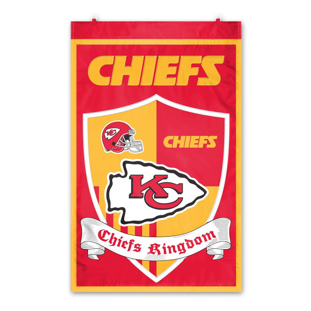 Party Animal Inc Kansas City Chiefs Wall Shield Tapestry Cbkc