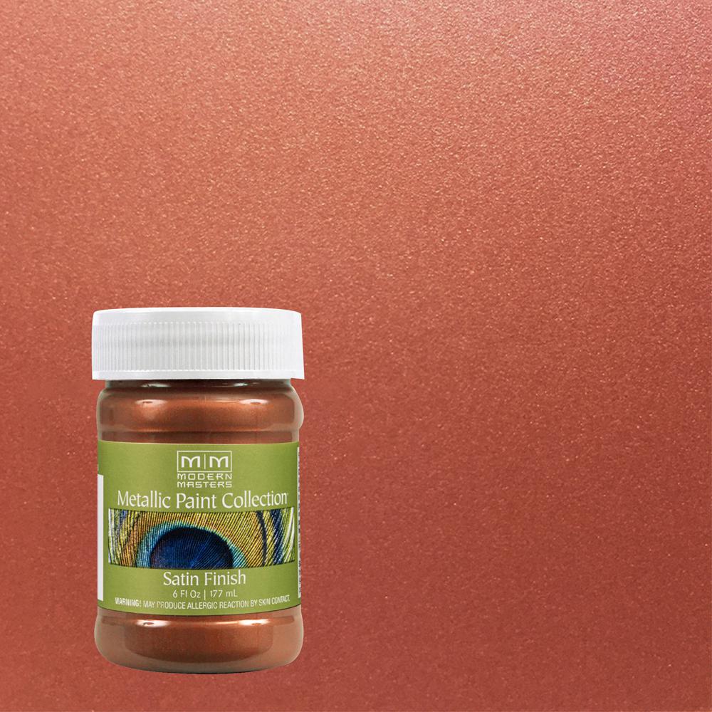 Modern Masters 6 oz. Copper Penny WaterBased Satin Metallic Interior