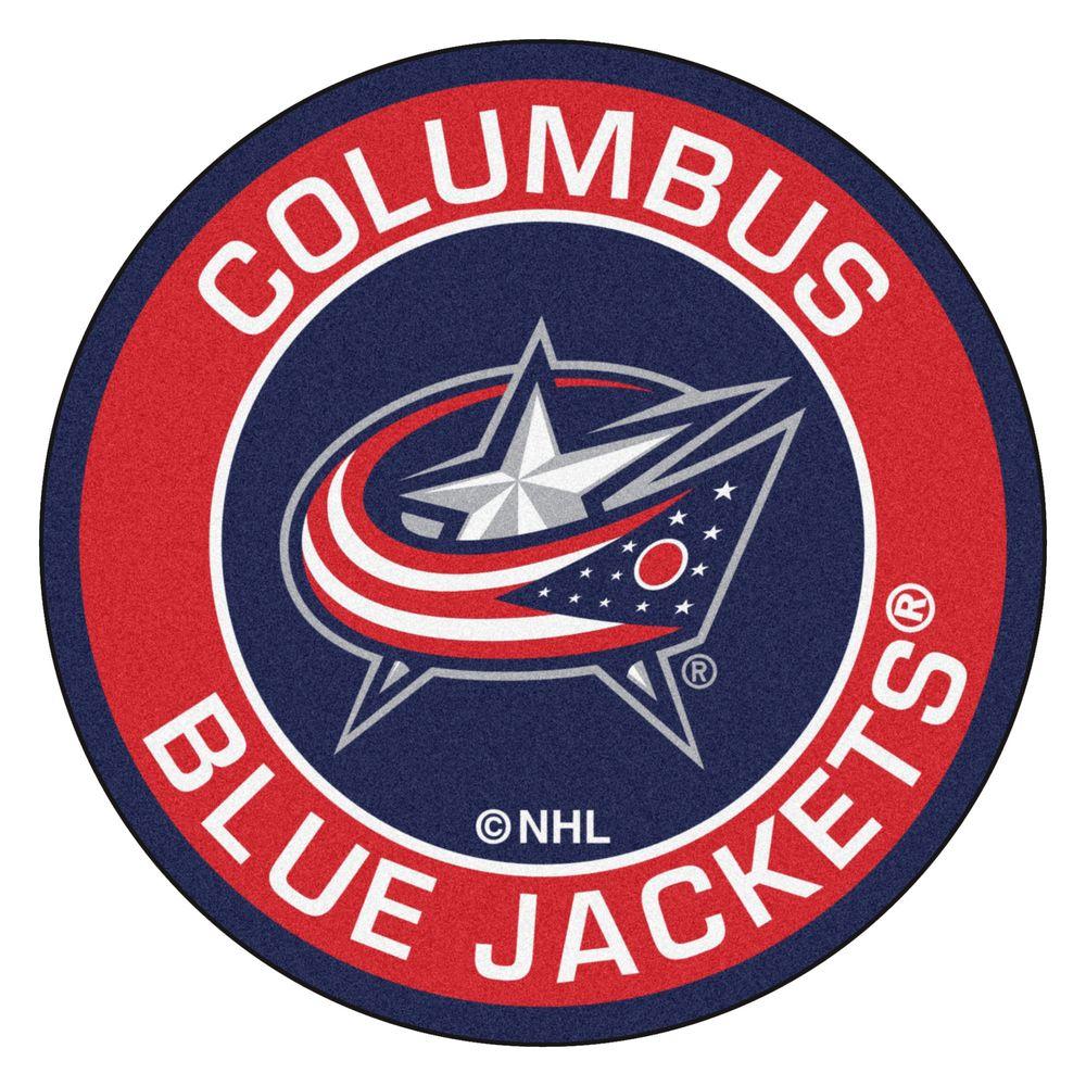 FANMATS NHL Columbus Blue Jackets Red 2 