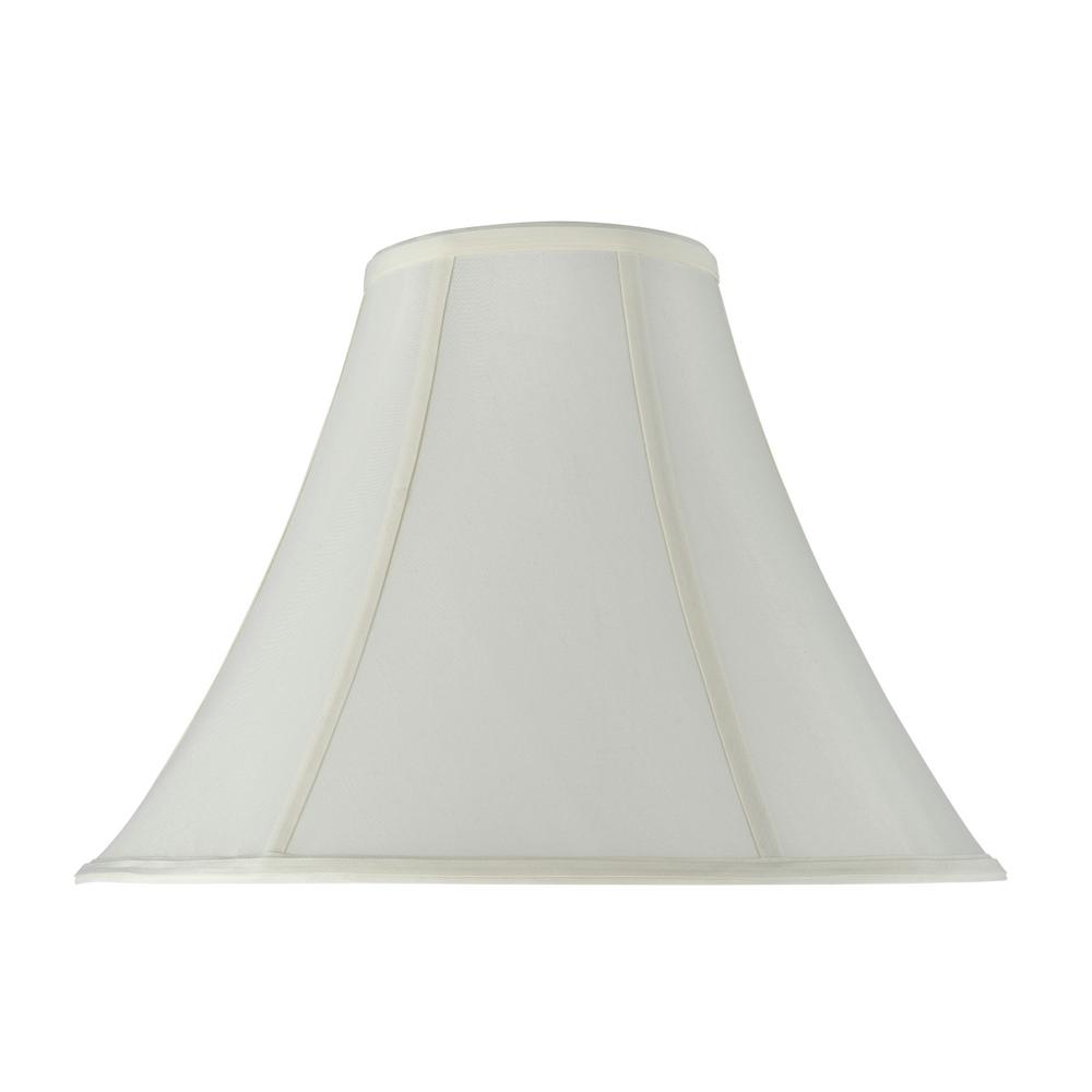 white bell shaped lamp shades