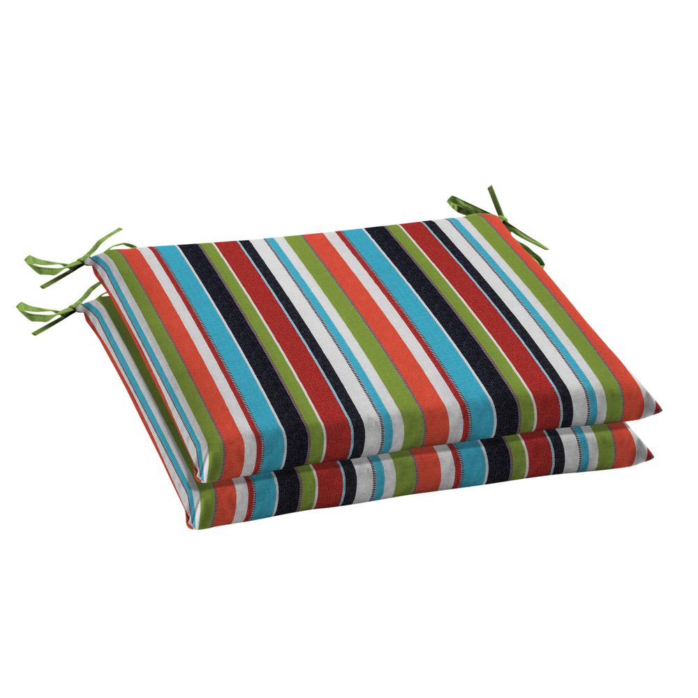 Multi Colored Outdoor Seat Cushions Chair The 20 X 18 Sunbrella Carousel Confetti Outdoor Chair Cushion 2 Pack
