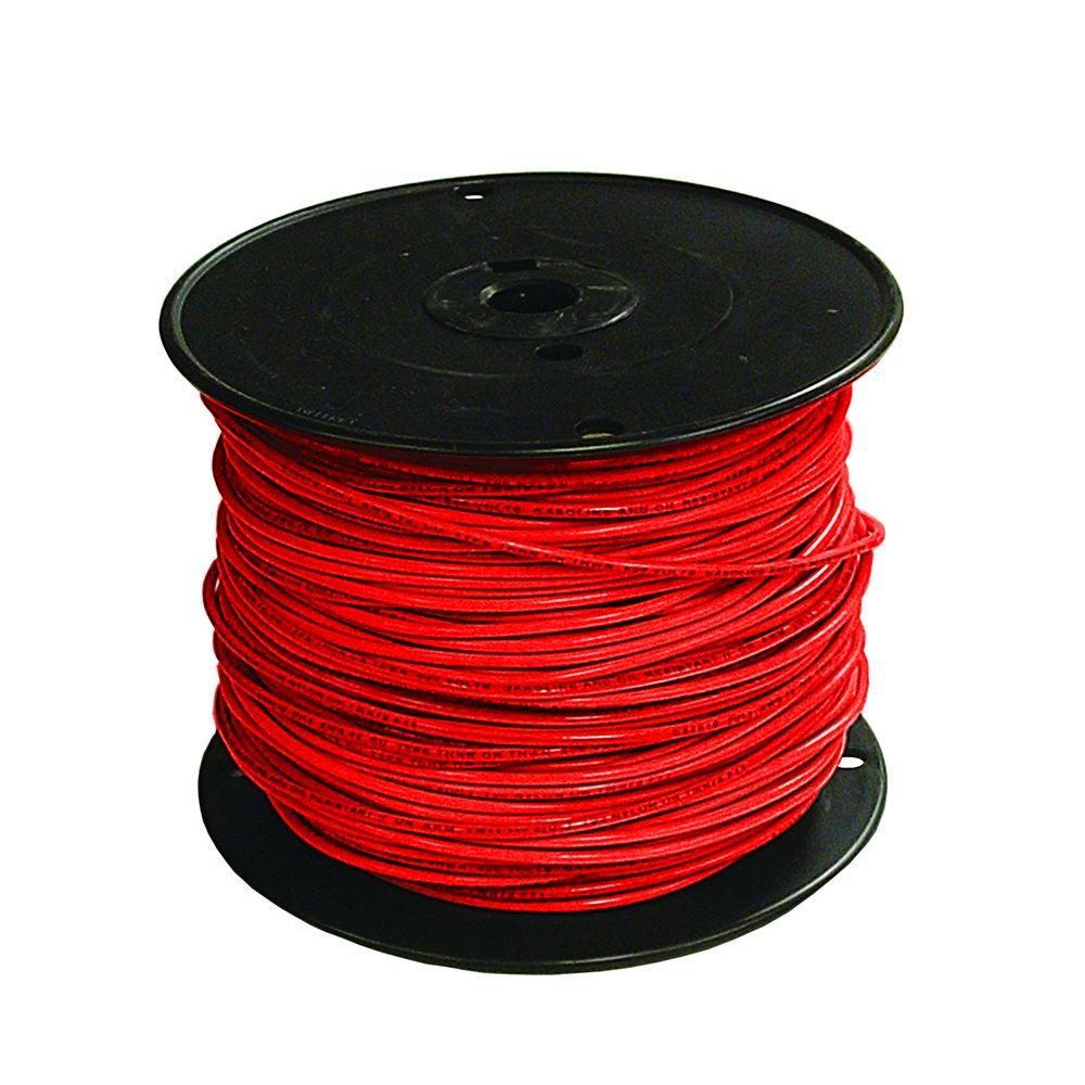 Southwire 500 ft. 12 Red Stranded CU XHHW Wire-37103971 - The Home Depot