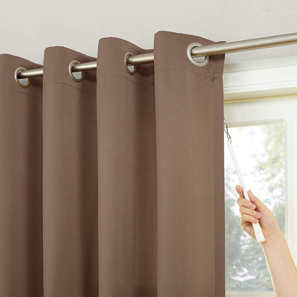 Sun Zero Blackout Gavin 84 In L Extra Wide Blackout Patio Panel