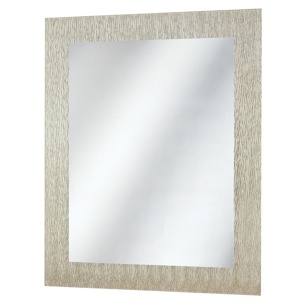 23 In X 28 5 Frameless Wall Mirror Silver