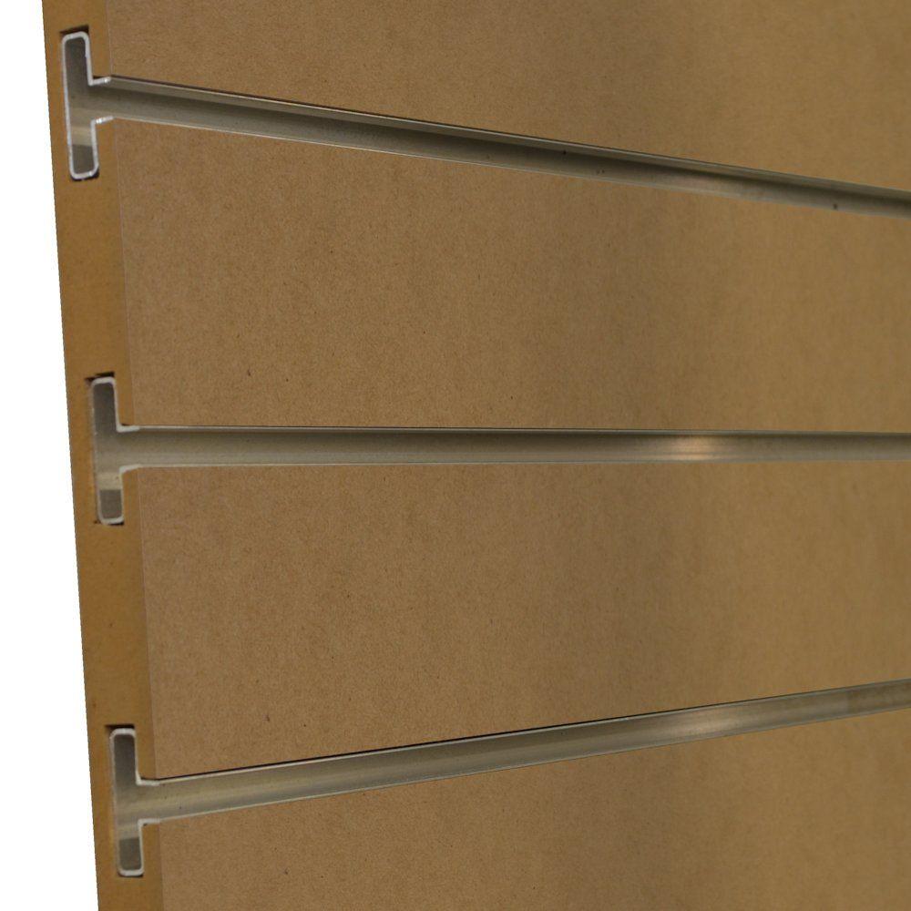 Slatwall Panels Accessories Wall Organization The Home Depot 3 4 In X Ft 8
