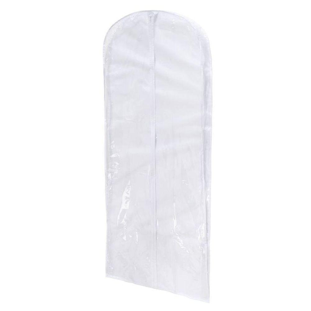 Garment Bags Closet Organizers The Home Depot 2 Pack Clear Peva Dress Bag