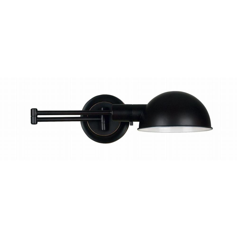 Kenroy Home Frye 1 Light Oil Rubbed Bronze Wall Swing Arm Lamp Kenroy Home Frye 1 Light Oil Rubbed