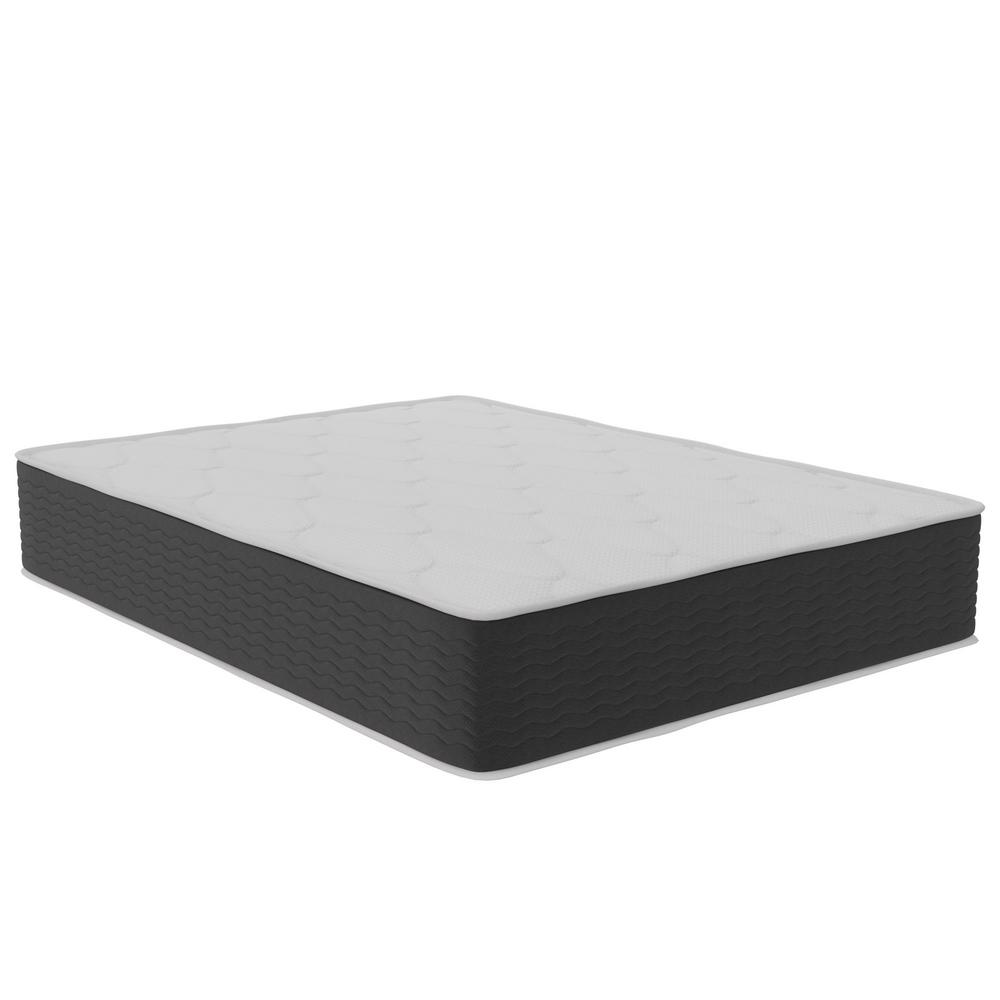 Signature Sleep Vitality 13 in. Medium-Firm Independently Encased Coil with Charcoal Infused Memory Foam Hybrid Tight Top Queen Mattress