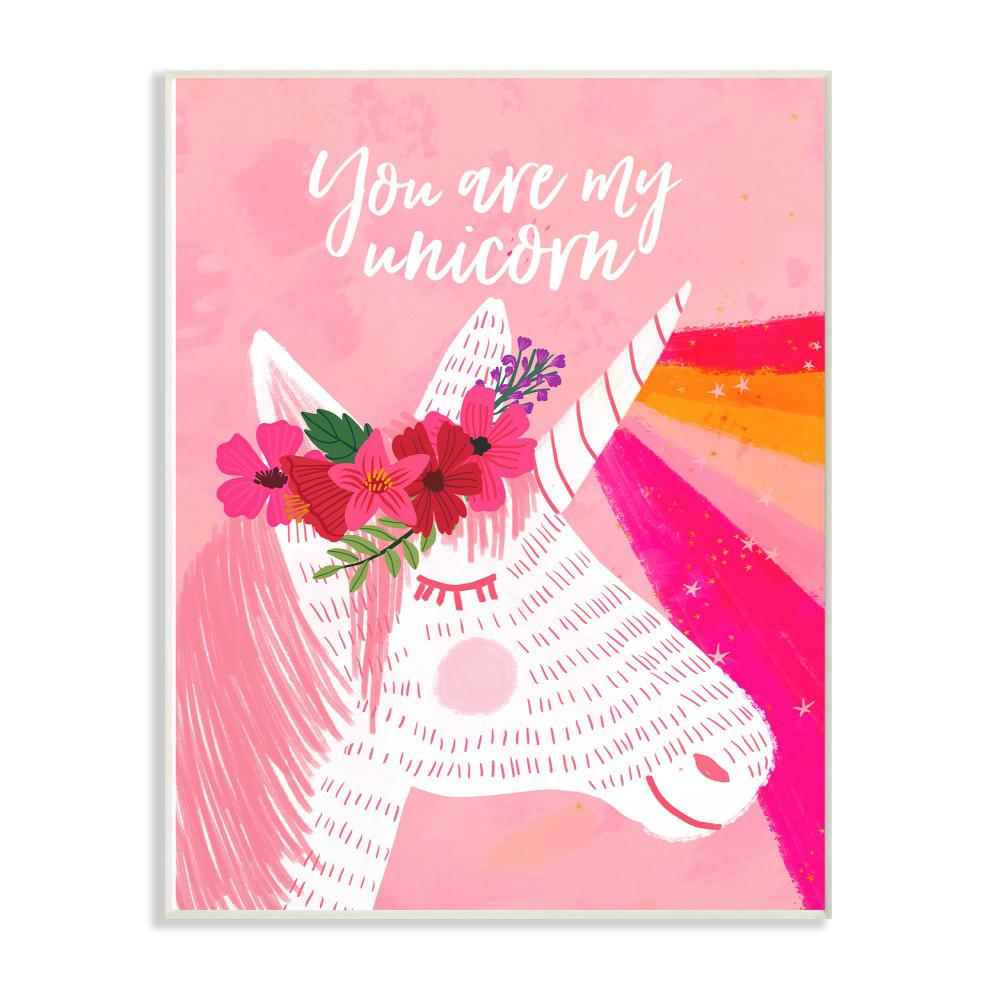 Coloroll /être /Ébloui Dancing Unicorn Rainbow papier peint M1423/ / pour enfant /à paillettes