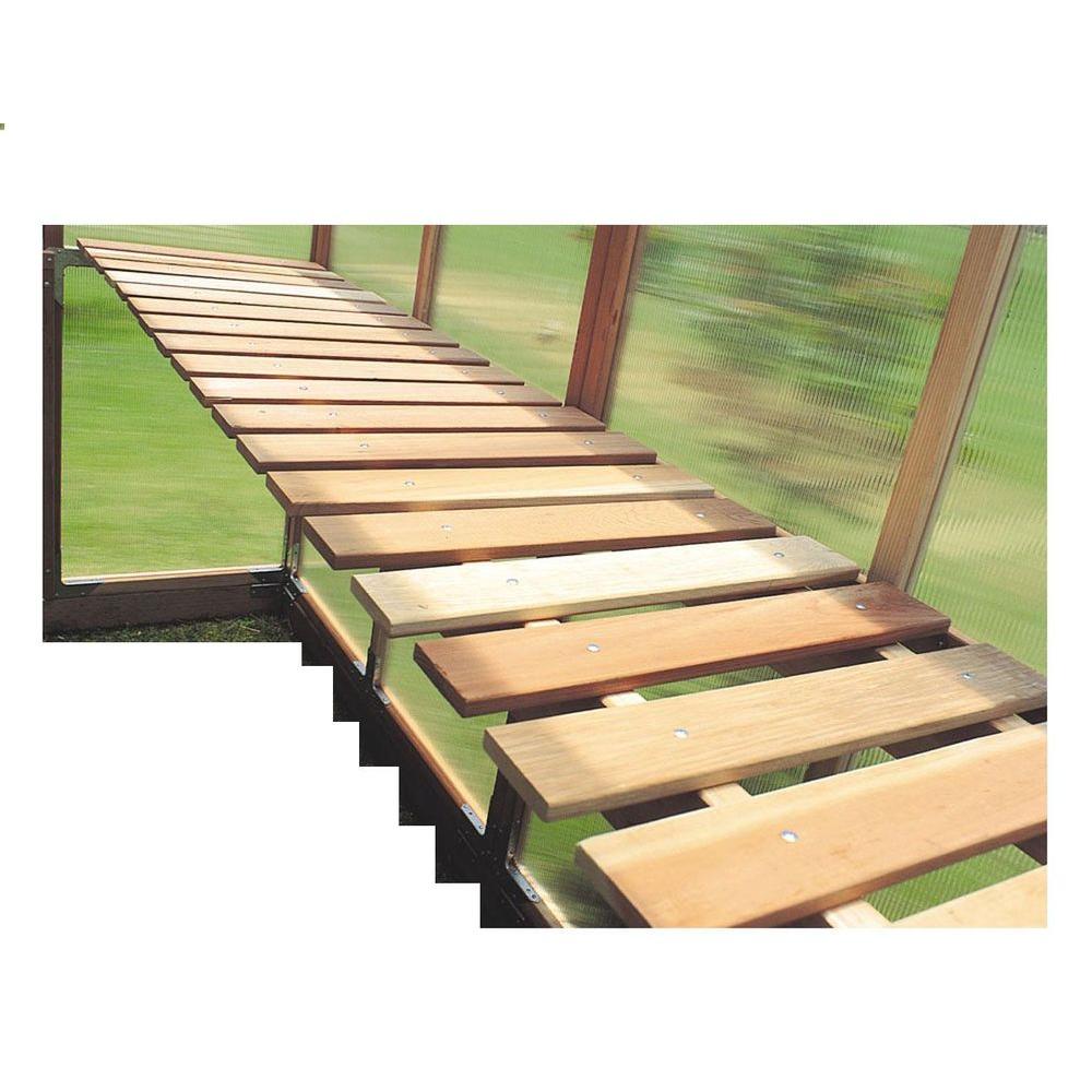 Sunshine Gardenhouse Bench Kit For Gkp812 Greenhouse Gkp812 Bench The Home Depot