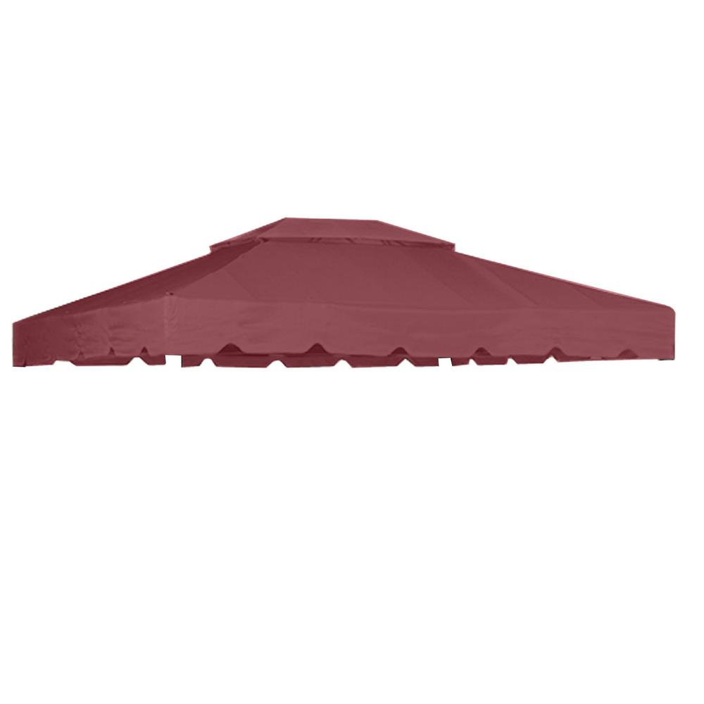 Garden Winds Riplock 350 Nutmeg Replacement Canopy For Antigua 12 Ft X 10 Ft Garden House Lcm1166n Rs The Home Depot
