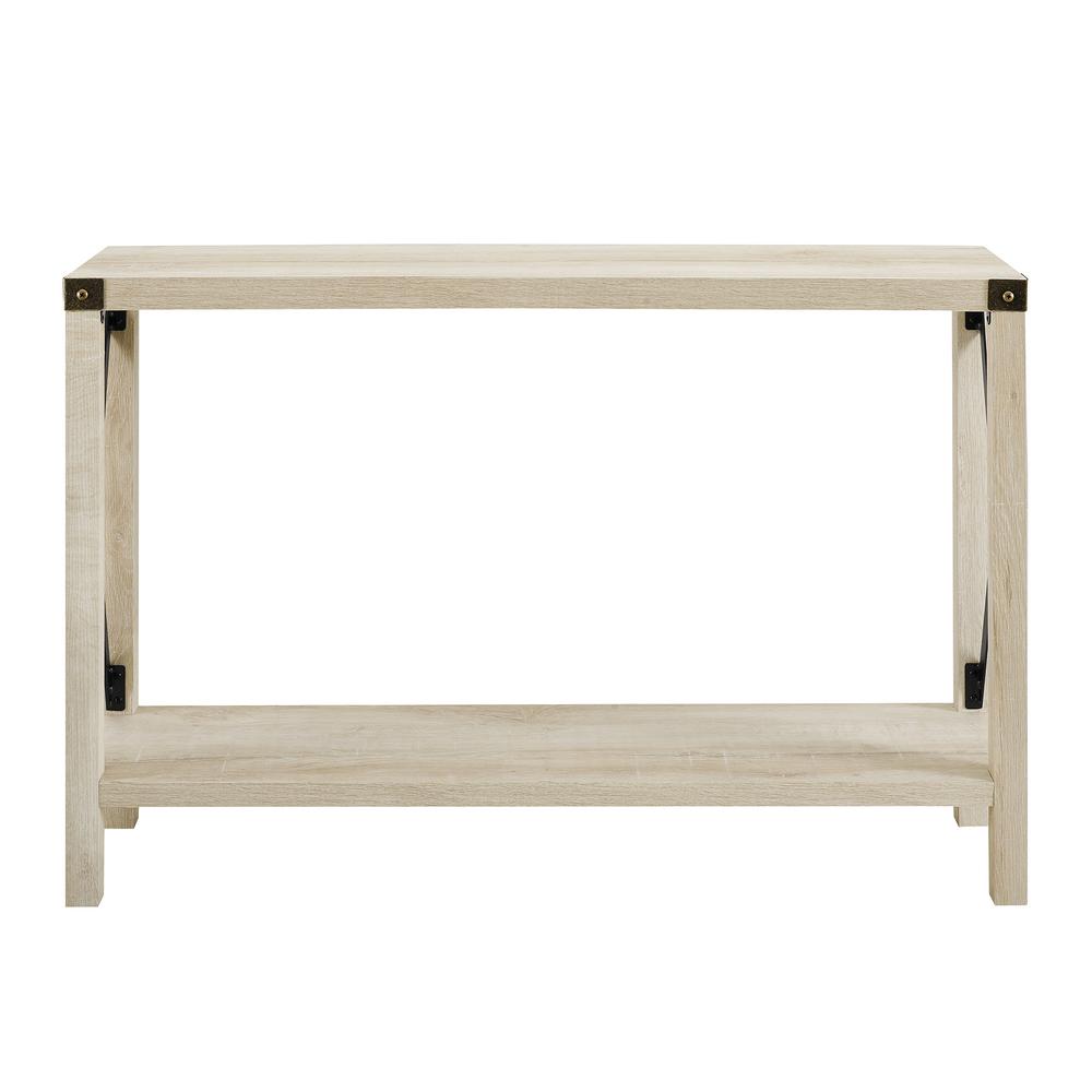 Walker Edison Furniture Company 46 In White Oak Urban