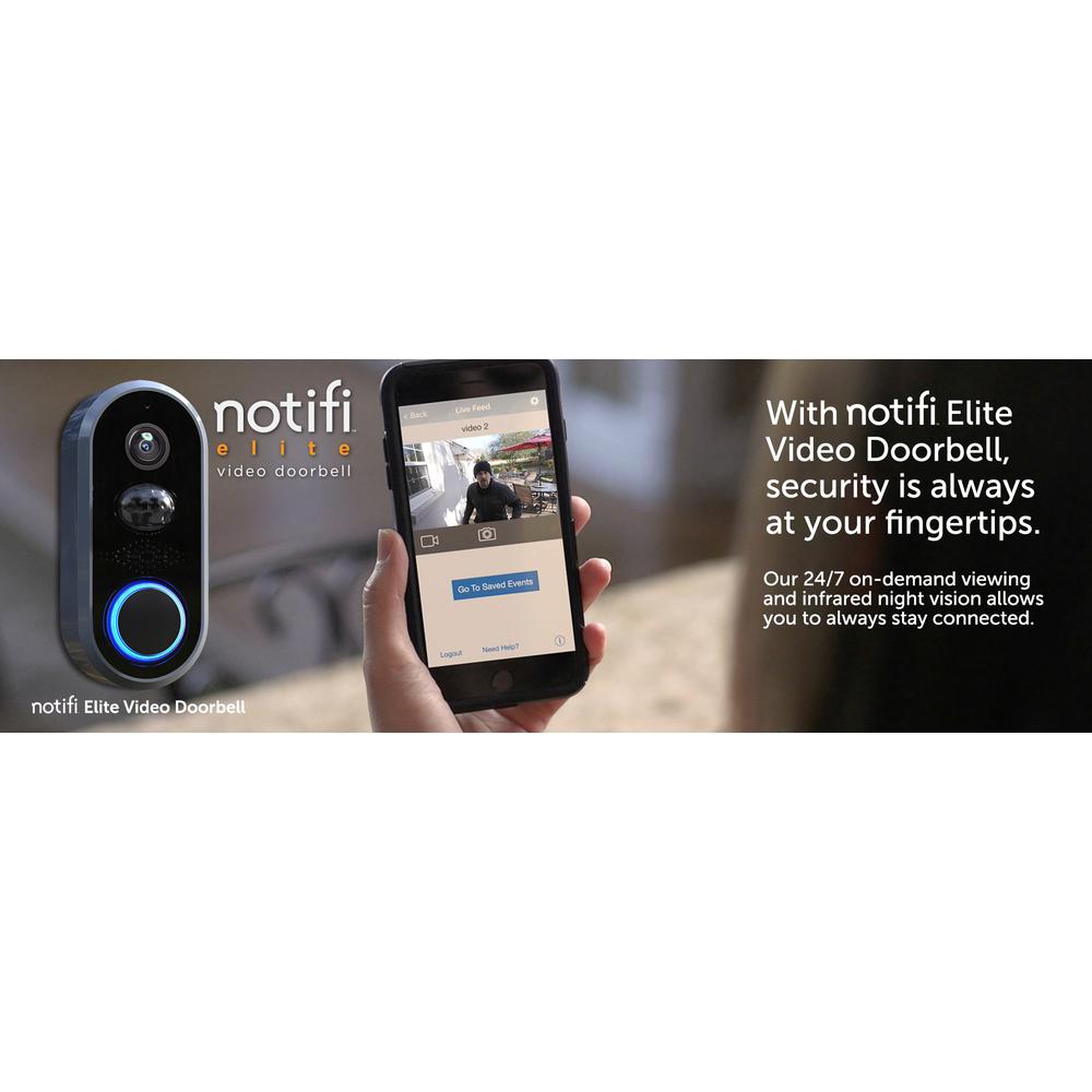 installing notifi elite video doorbell