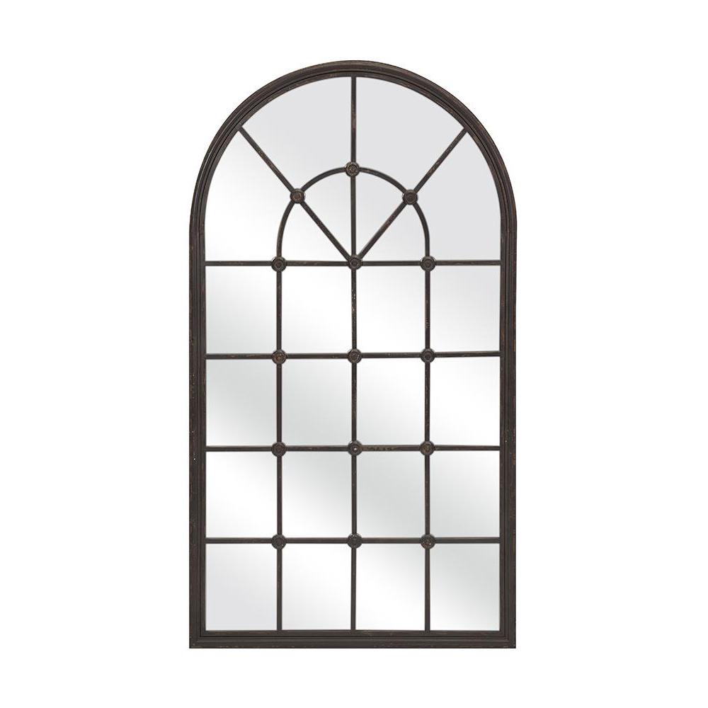 Imax Powell 50 In X 28 5 Iron Framed Wall Mirror 18310 The Iron Framed Wall Mirror 18310 The Home Depot