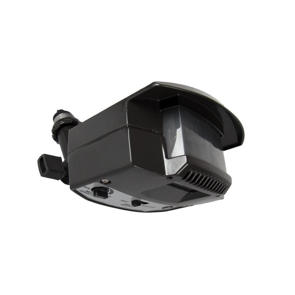 Plug In Motion Sensors Wiring Devices Light Controls The 200 Detection Zone Outdoor Motion Sensor Retrofit Kit Bronze