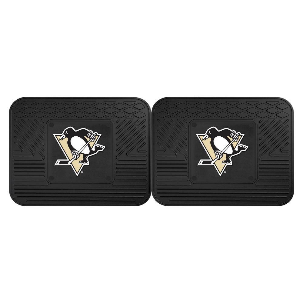 Fanmats Nhl Pittsburgh Penguins Black Heavy Duty 14 In X 17 In 2