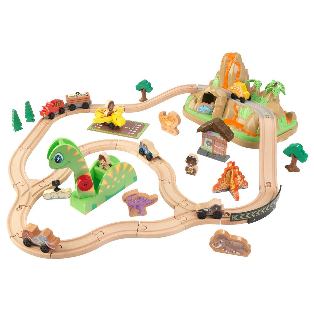 Amazon Com Kidkraft Ride Around Train Set And Table Toys Games