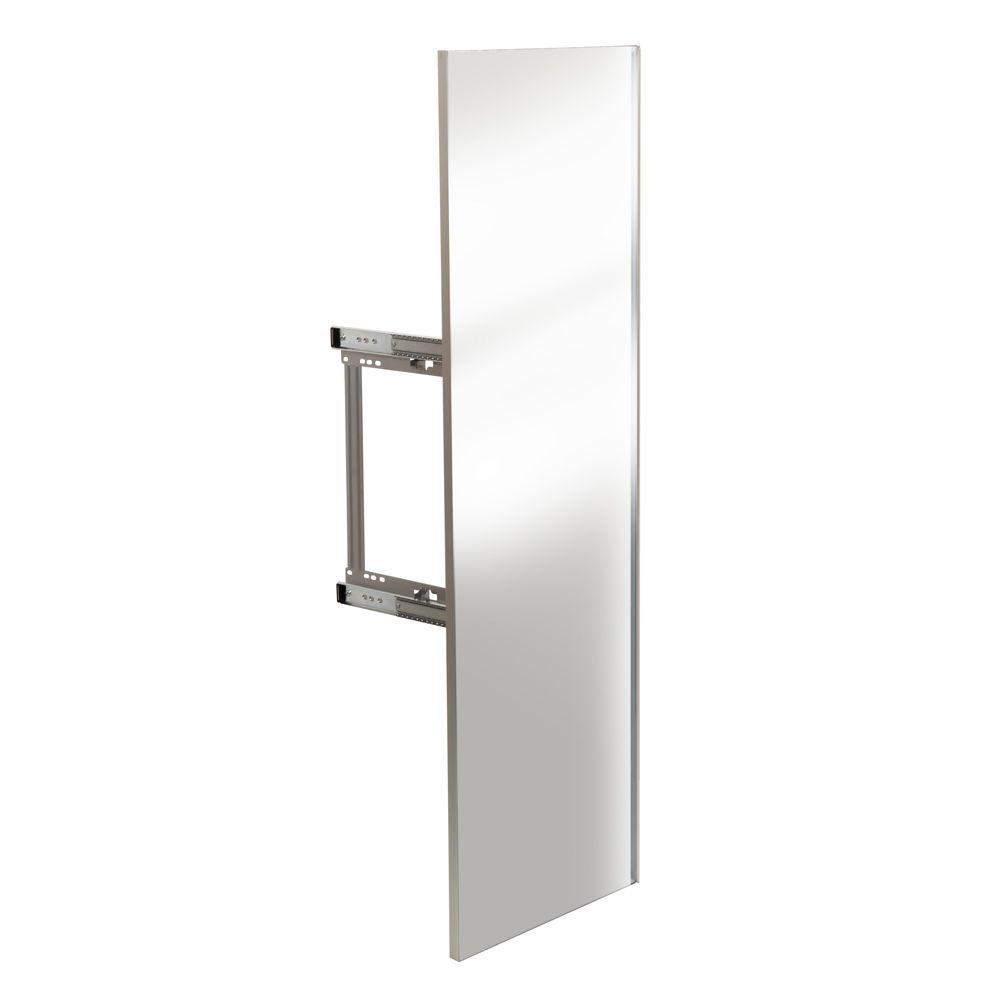 Knape & Vogt Premier 47.25 inch x 13.38 inch Soft Close Closet Mirror by Knape & Vogt