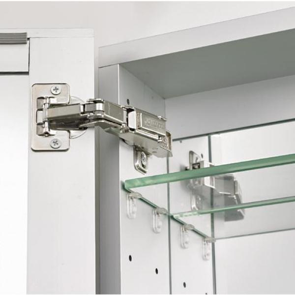 medicine cabinet door hinges