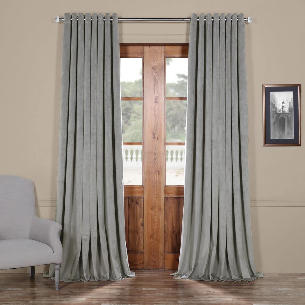 Exclusive Fabrics & Furnishings Signature Silver Grey Doublewide