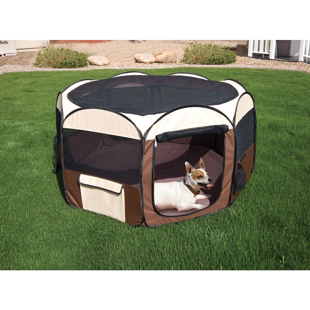large pop up playpen