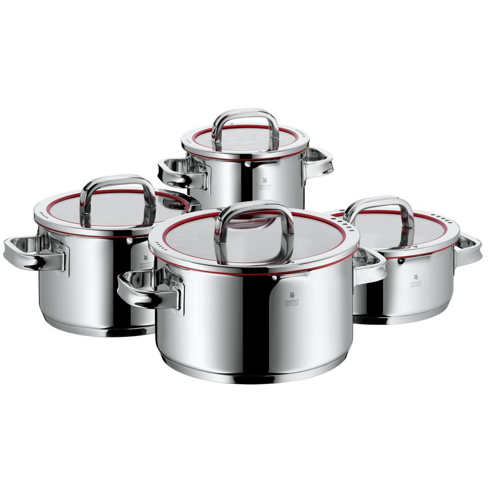 UPC 744004453829 product image for Wmf Americas Group 8-Piece Cookware Set, Silver | upcitemdb.com