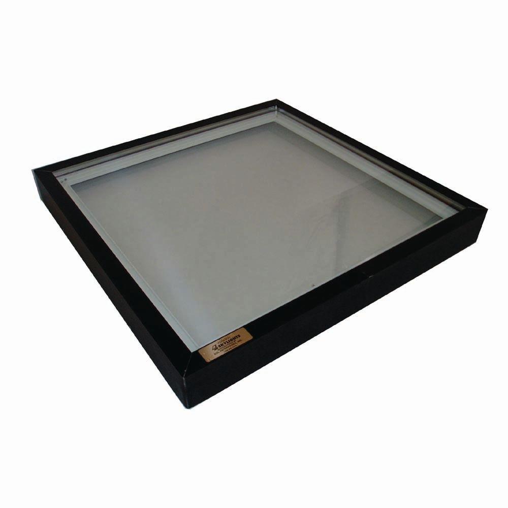 VELUX 22-1/2 in. x 46-1/2 in. Fixed Curb-Mount Skylight with ...