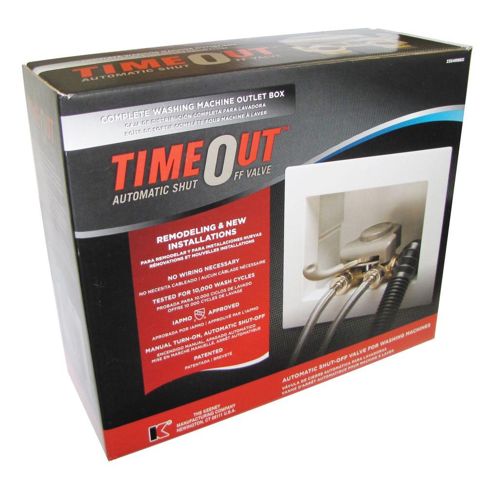 TimeOut 1/2 inch Brass Washing Machine Automatic Timer Valve with Installation... by TimeOut