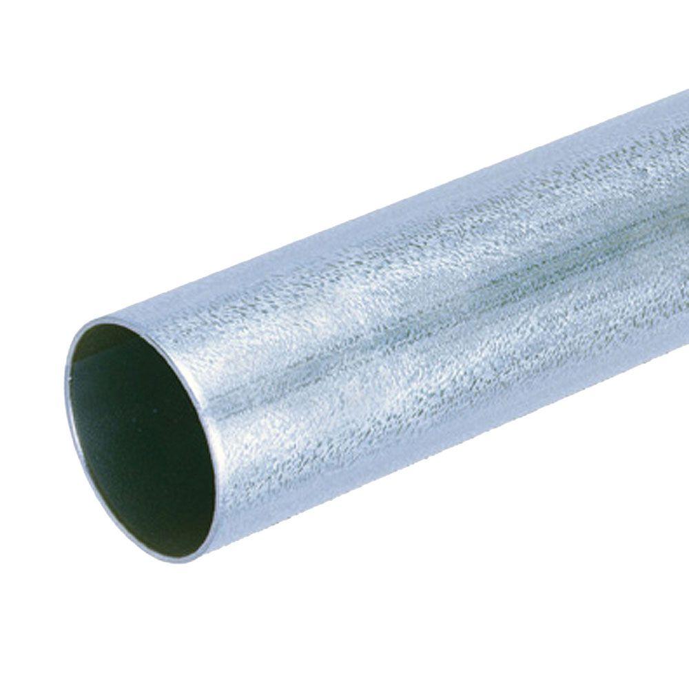 4 in. x 10 ft. Triplewall Pipe Solid-4550010 - The Home Depot