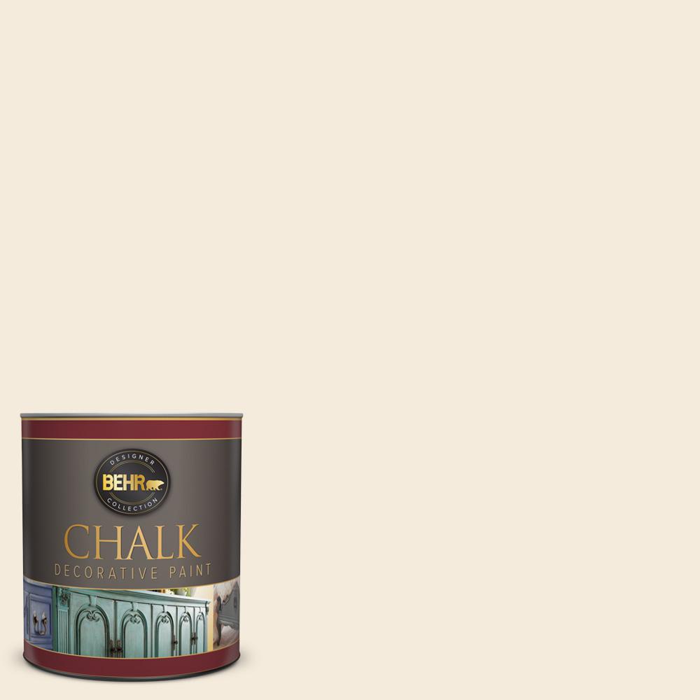 BEHR 1 qt. PPU510 Heavy Cream Interior Chalk Finish Paint710004