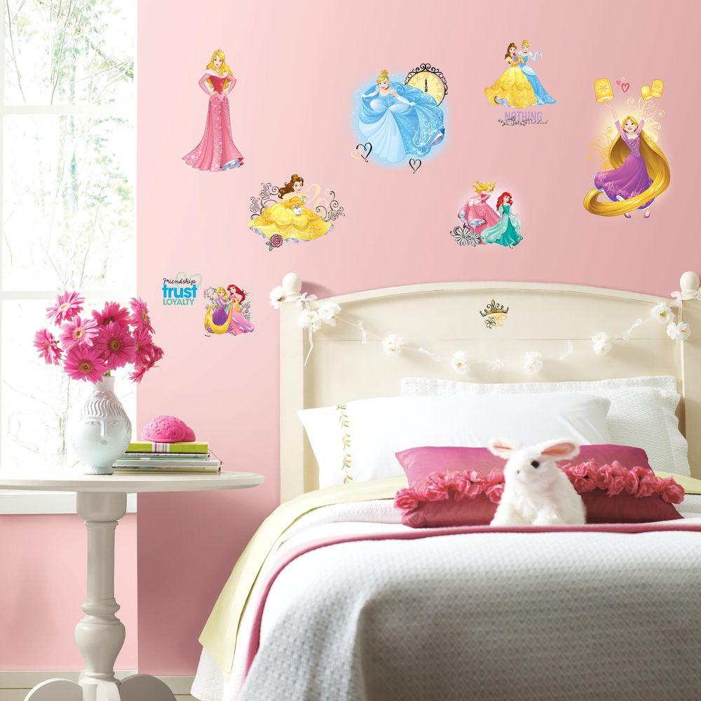 5 In X 11 Disney Princess Friendship Adventures 25 Piece L And Stick Wall Decal