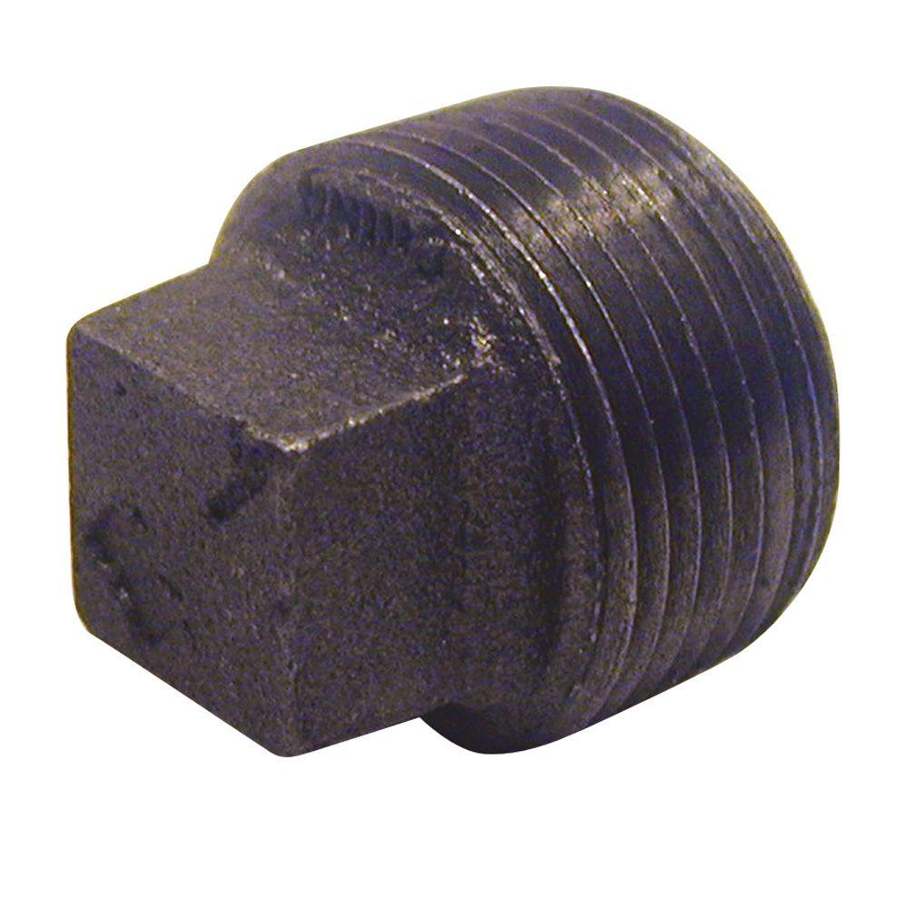 3/4 in. Black Malleable Iron Plug521804HN The Home Depot