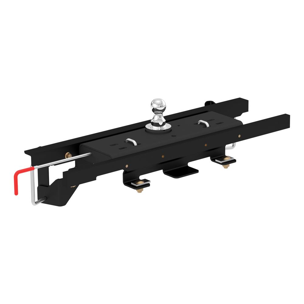 Curt Double Lock Gooseneck Hitch Kit With Installation Brackets-60730 