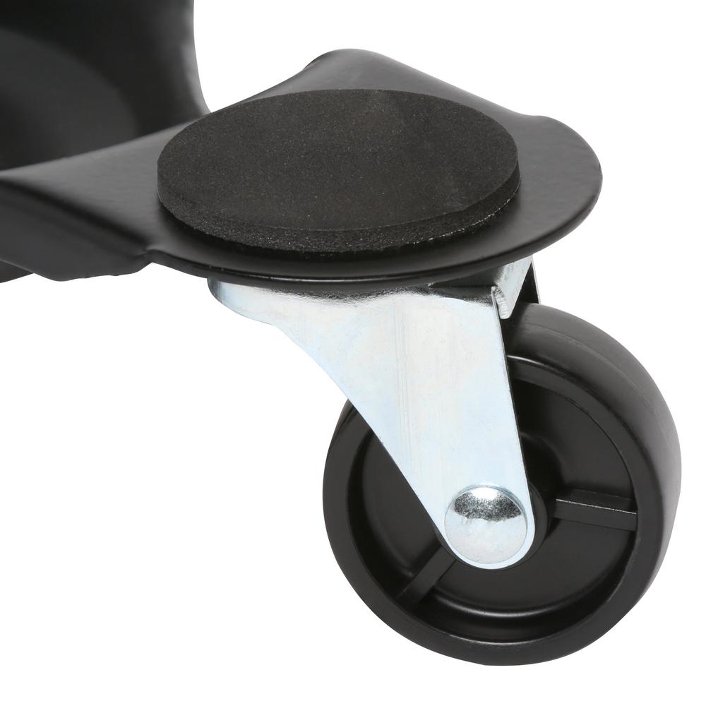 Steel TriDolly 12" W/ 300 lbs Load Rating Capacity Heavy Duty Plate