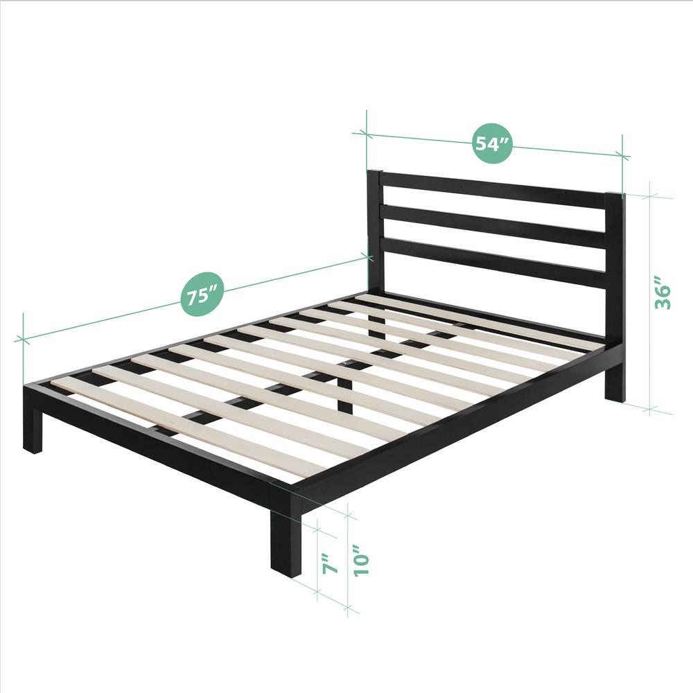 Zinus Arnav Modern Studio 10 Inch Platform 2000h Metal Bed Frame Arnav Modern Studio 10 Inch Platform 2000h Metal Bed Frame Full By Zinus
