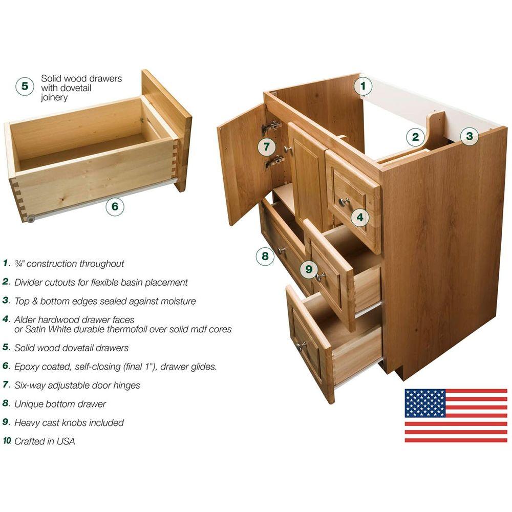 Simplicity By Strasser Shaker 42 In W X 21 In D X 34 5 In H