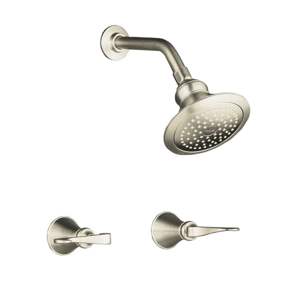 KOHLER Revival 2Handle 1Spray Shower Faucet with Standard Showerarm