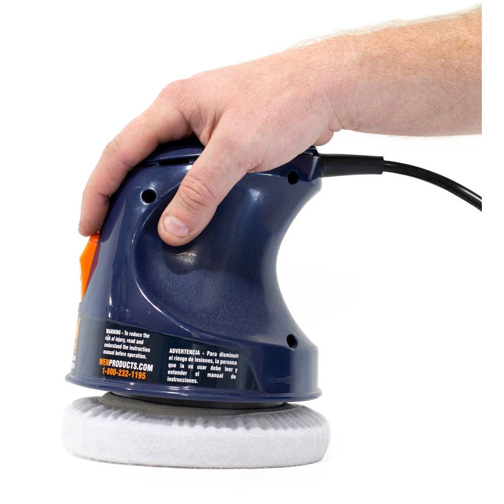 Car Small Buffer Polisher Waxer High Speed Auto Orbital Hand Held Palm 6/" 110V .