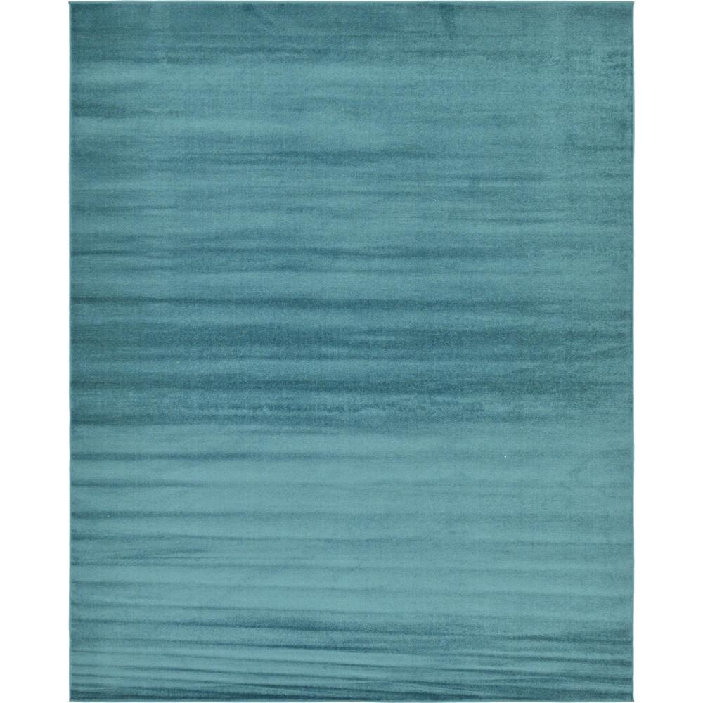Unique Loom Tribeca Teal 8 ft. x 10 ft. Area Rug3129860 The Home Depot