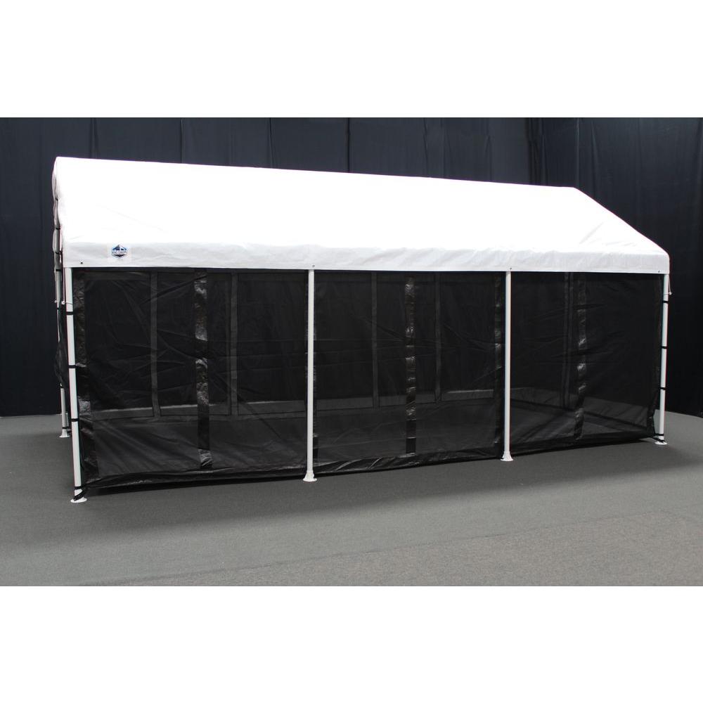 King Canopy Bug Screen Room With Floor Csr1020bk The Home Depot